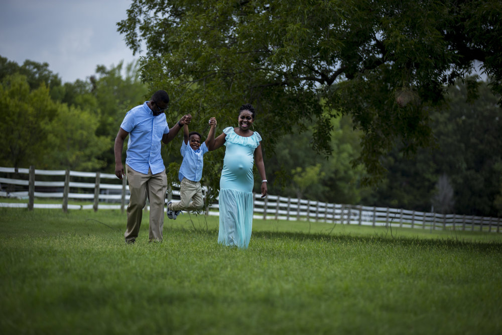 Okpo Family Maternity Session