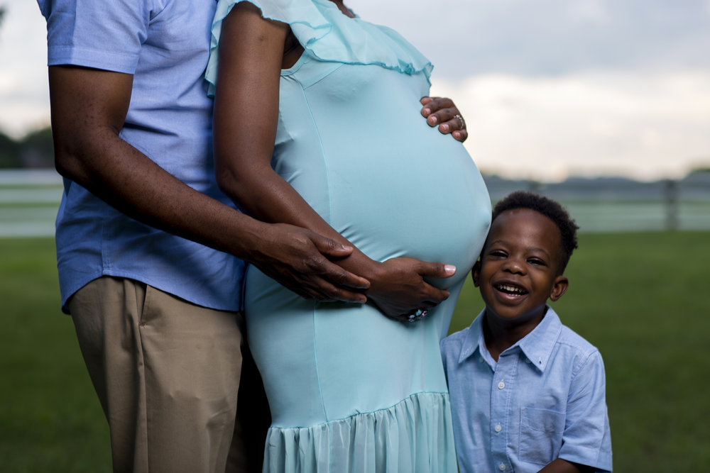 Okpo Family Maternity Session