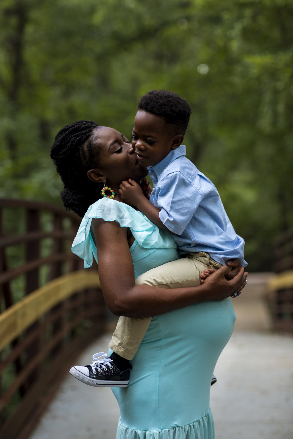 Okpo Family Maternity Session