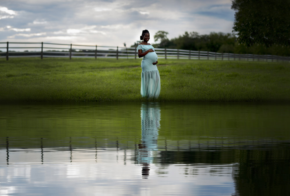 Okpo Family Maternity Session