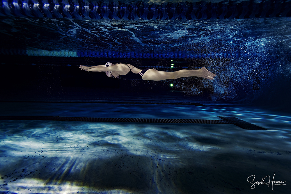 Competitive Swim Underwater Photography