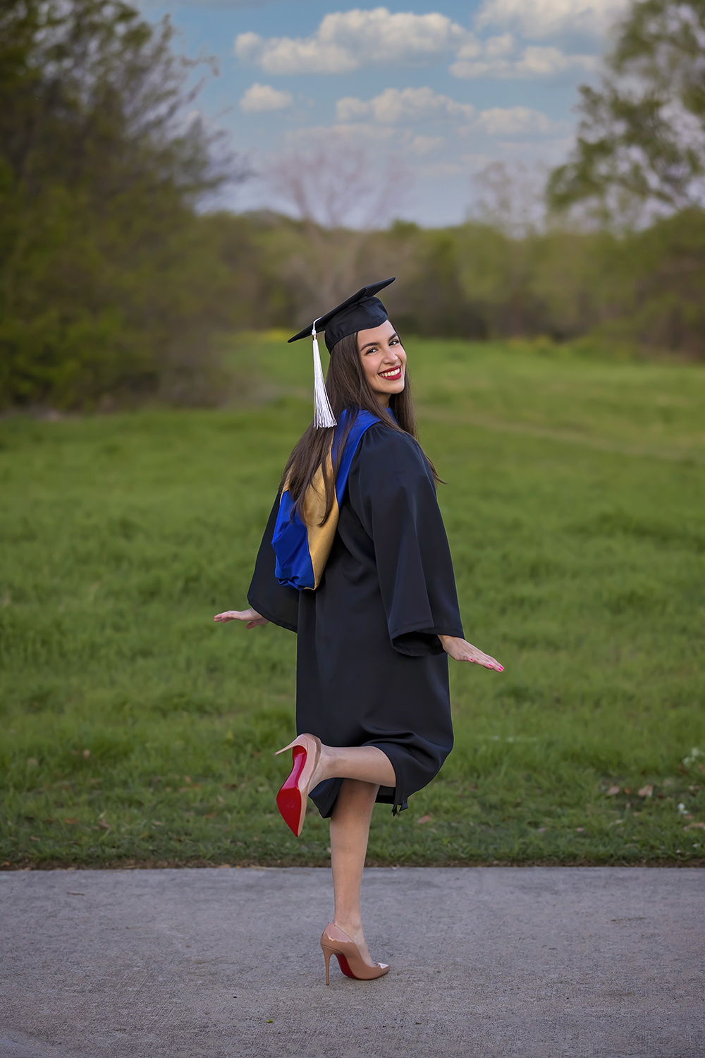 Sophia Graduation Session | Keller, TX