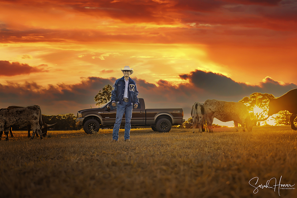 Colten's Senior Session | Sunset, TX