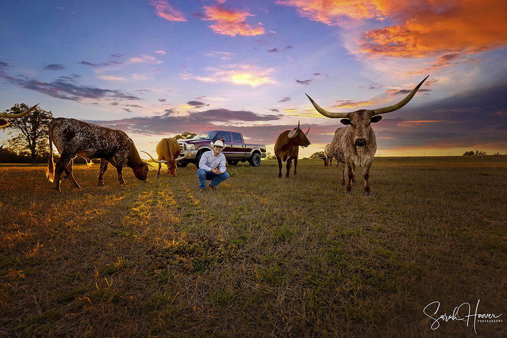 Colten's Senior Session | Sunset, TX