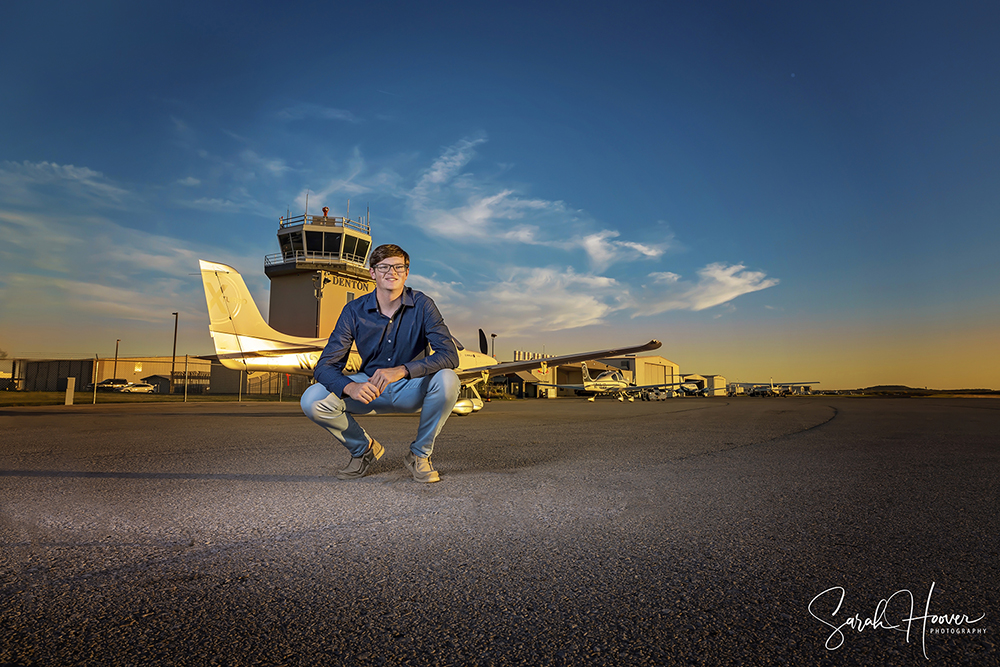 Carson Senior Session | Denton, TX